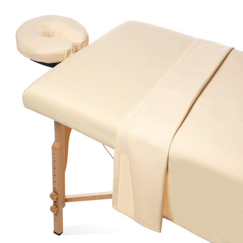 3-Piece Massage Table Sheet Set – Solid Color, Washable & Durable